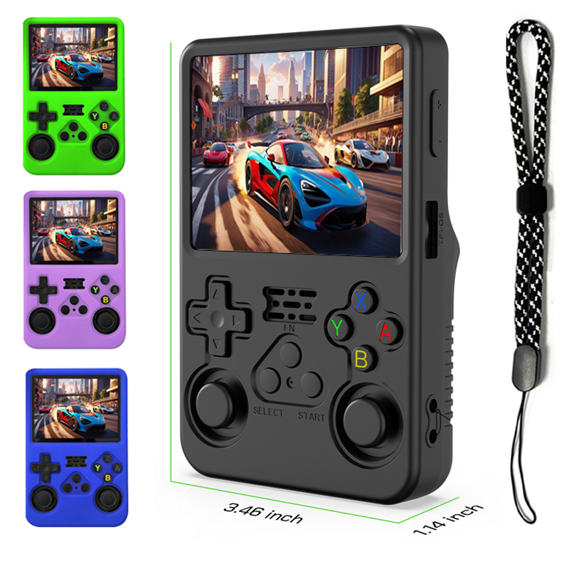 Retro Handheld Game Console R36S - R36S Silikonhülle Handheld-Spielkonsole Silikon-Schutzhülle Kratzfeste Aufbewahrungsbox