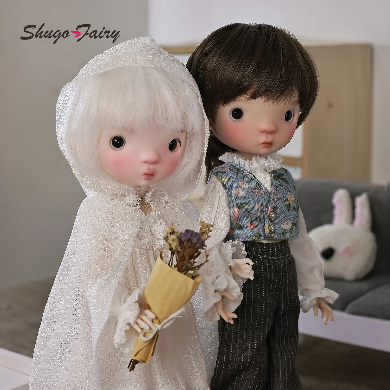 Bjd Doll 1 6 Full Set With Clothes - ShugaFairy Peaches 1/6 BJD-Puppen 30cm Pii-Körper