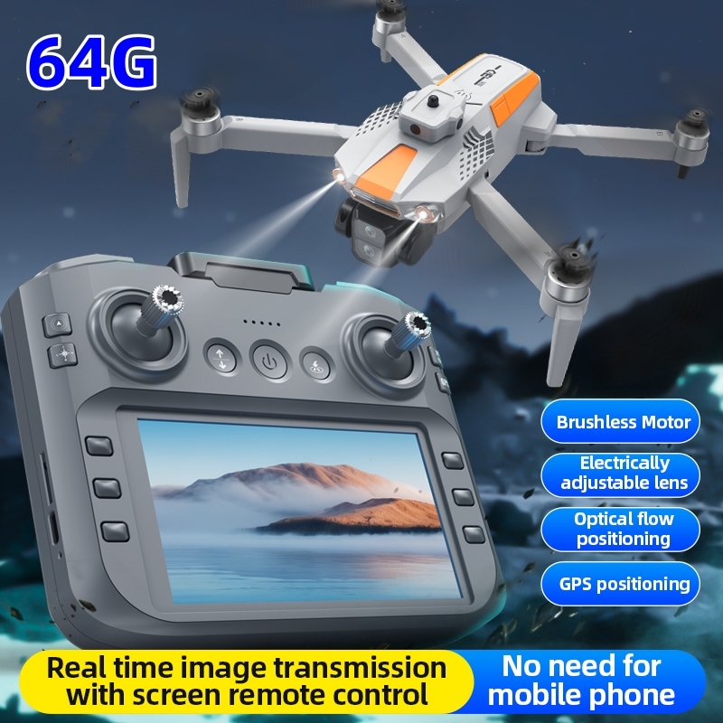 Fpv Brushless Rc Drone 4K - LF669 FPV Drohne 5G 4,5 Zoll