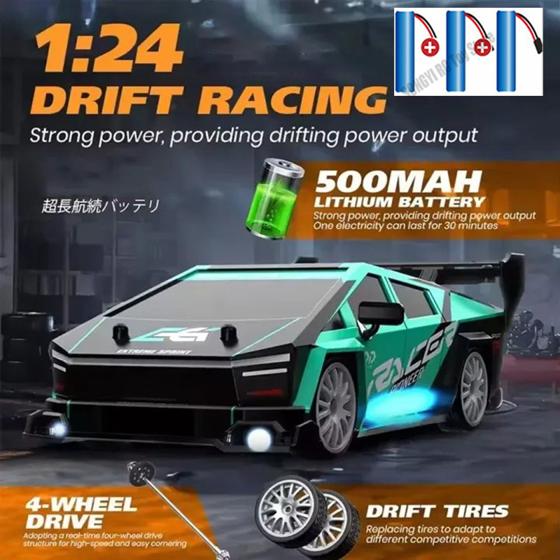 Rc Drift Car 1 24 Scale 4Wd - Ferngesteuertes Auto RC Drift 2,4 GHz