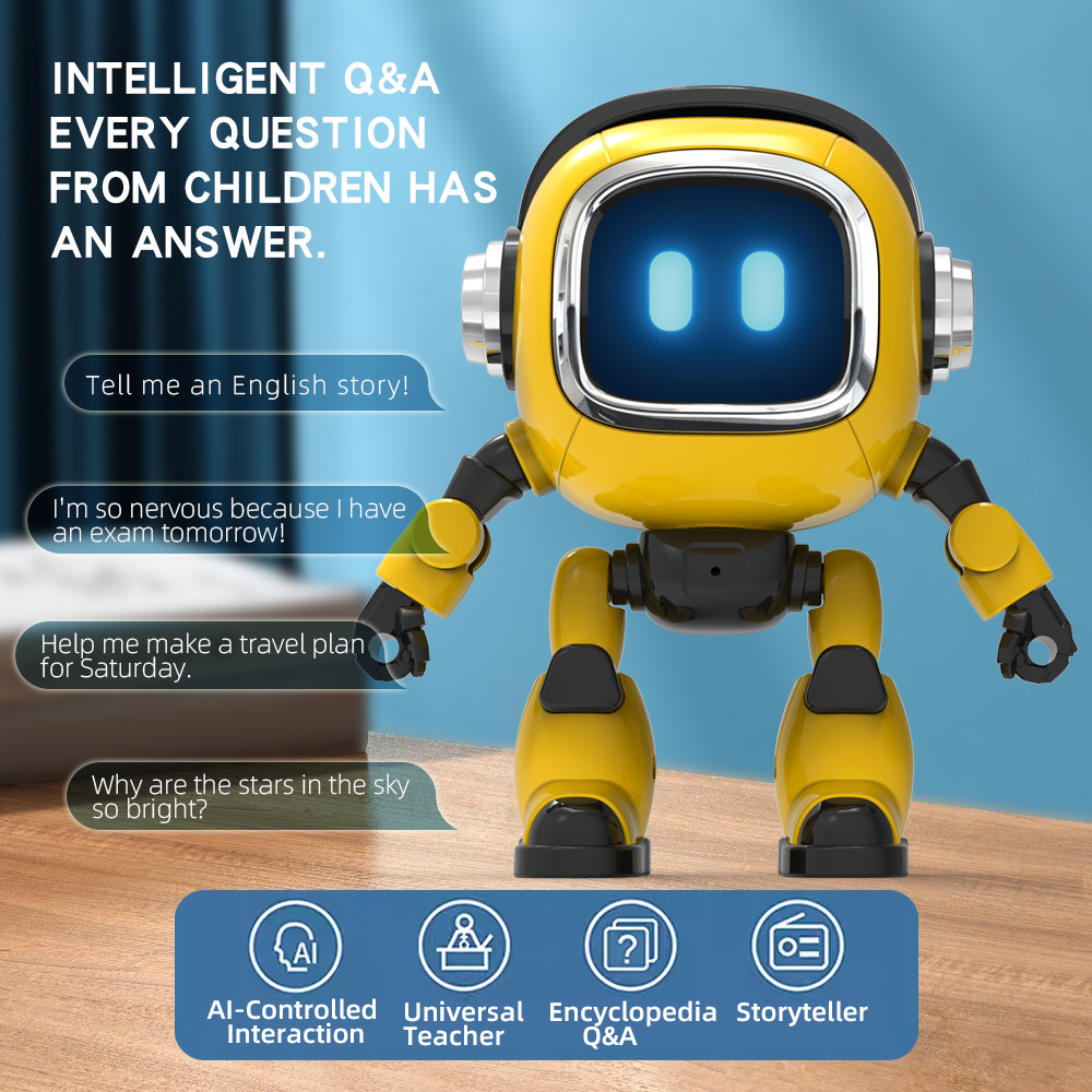 Remote Control Toys - DeepSeek KI-Sprachgesteuerter RC-Roboter Intelligenter Sprachassistent Geschichtenerzähler