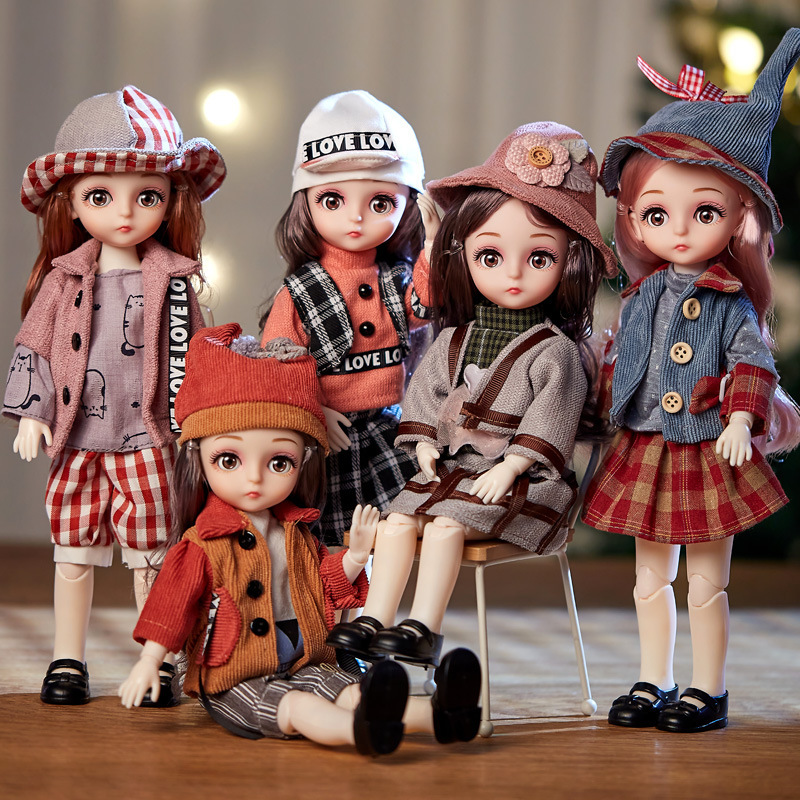 Bjd Doll 1 6 Full Set With Clothes - BJD Puppe 1/6 Kugelgelenk Komplettset mit