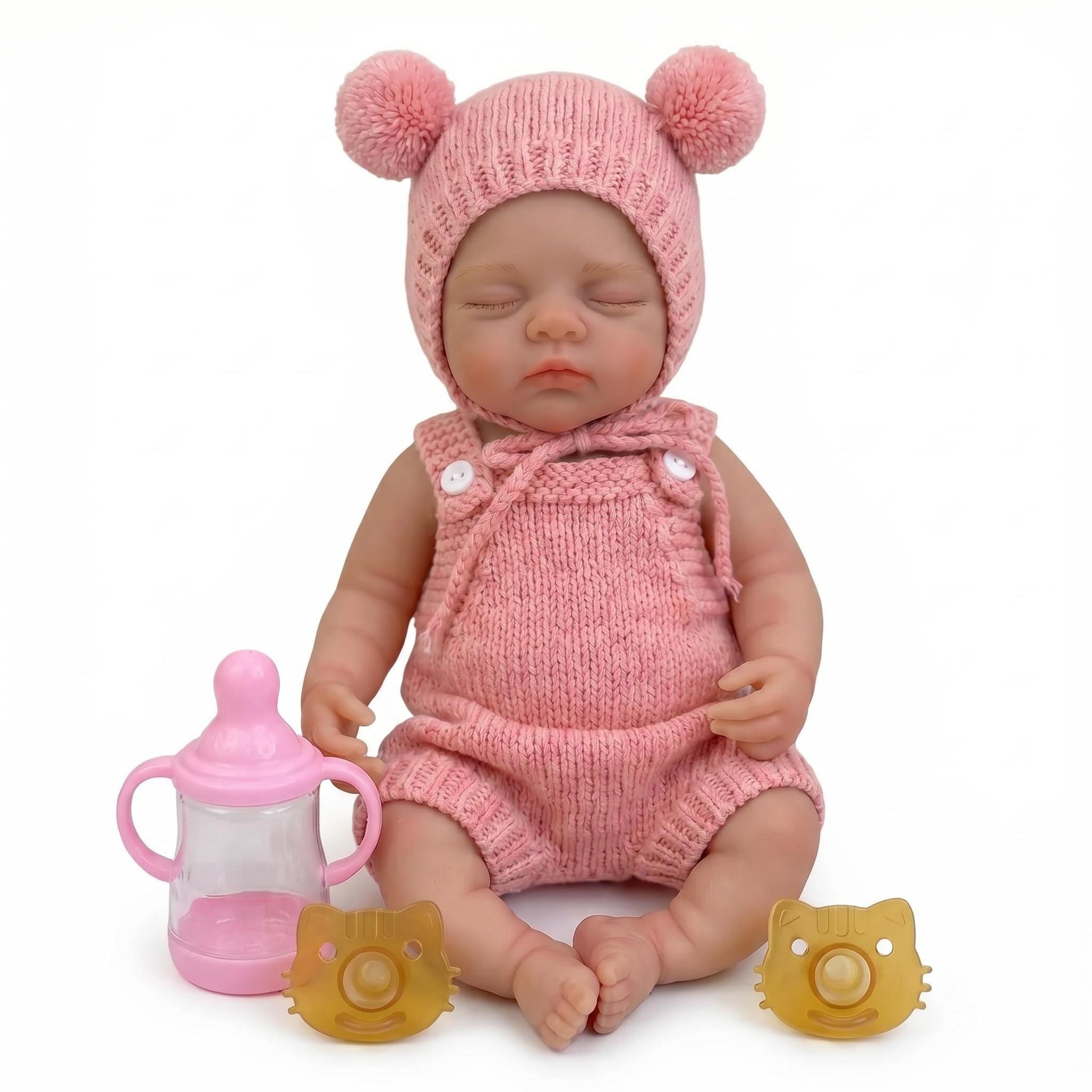 Reborn Baby Doll Silicone Realistic - NPK 12 Zoll Premie Reborn Baby