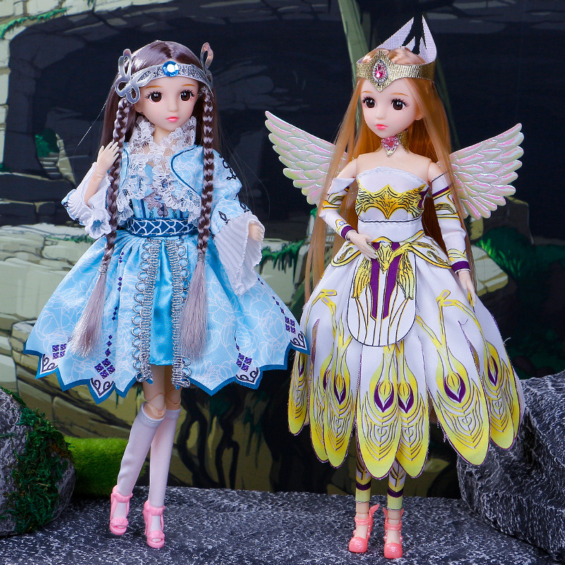 Bjd Doll 1 6 Full Set With Clothes - Neu angekommen 30cm Höhe bjd Puppe