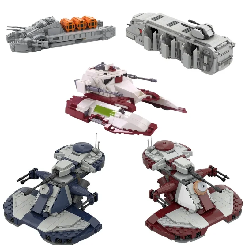 Lego Compatible Military Tank - TX-130T AAT Occupier Military Minifig Space