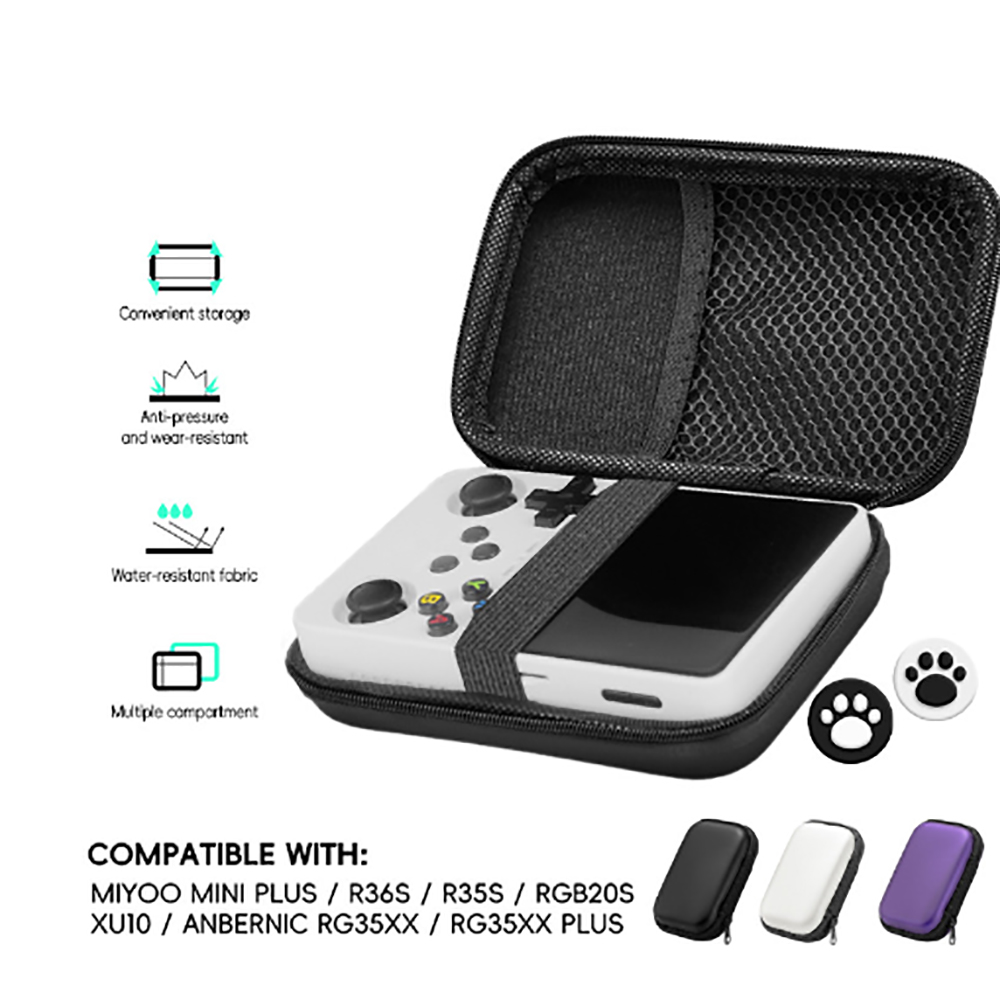Retro Handheld Game Console R36S - Hartschalen-Tragetasche Kompatibel mit Retro-Handheld-Spielkonsole R36S/ R35S/