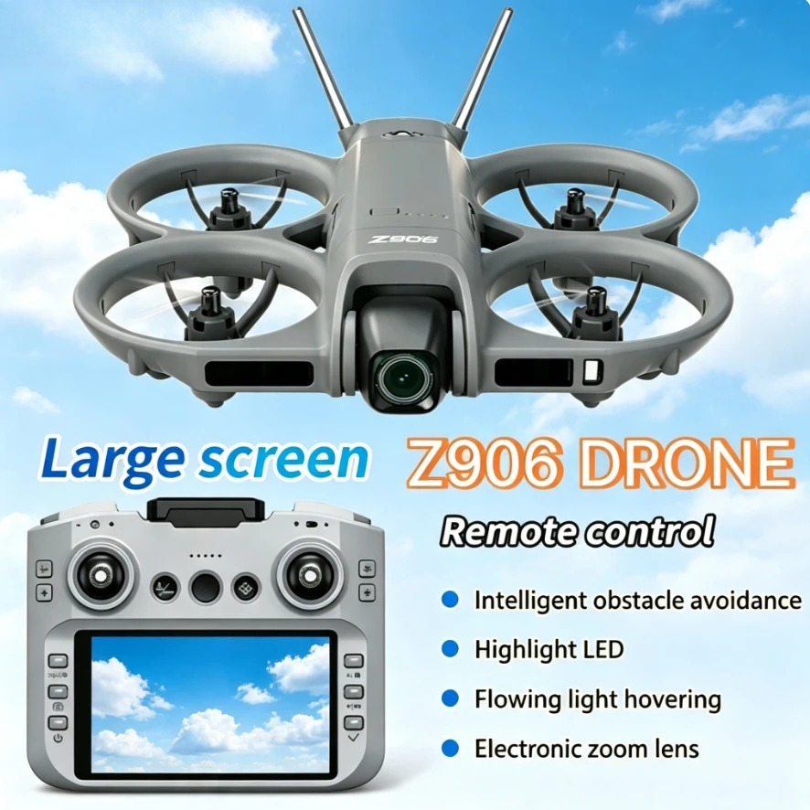 Fpv Brushless Rc Drone 4K - Original Z906 GPS Faltbare Drohne 8K