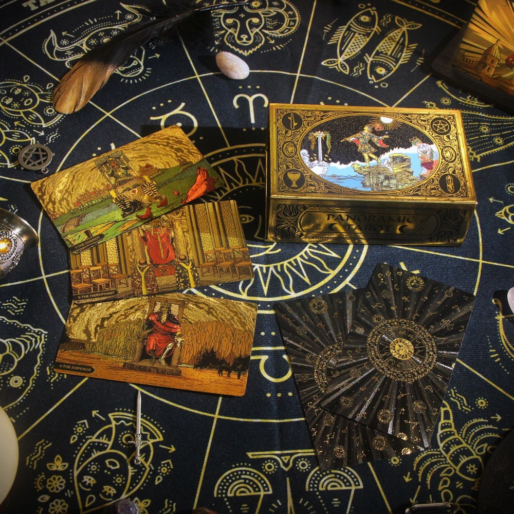 Klassische Panoramic Rider Wai – Tarot Cards Deck With Guidebook Bewertung und Preis