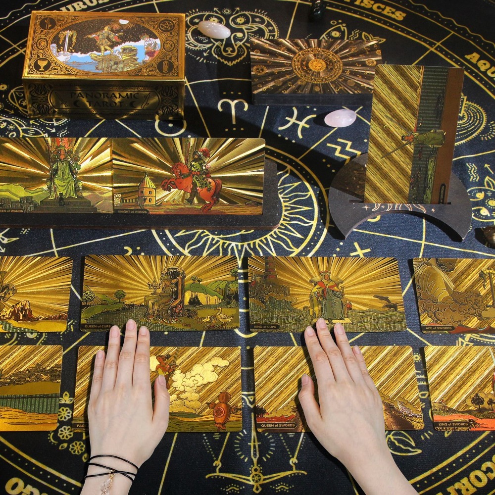 Klassische Panoramic Rider Wai – Tarot Cards Deck With Guidebook Bewertung und Preis