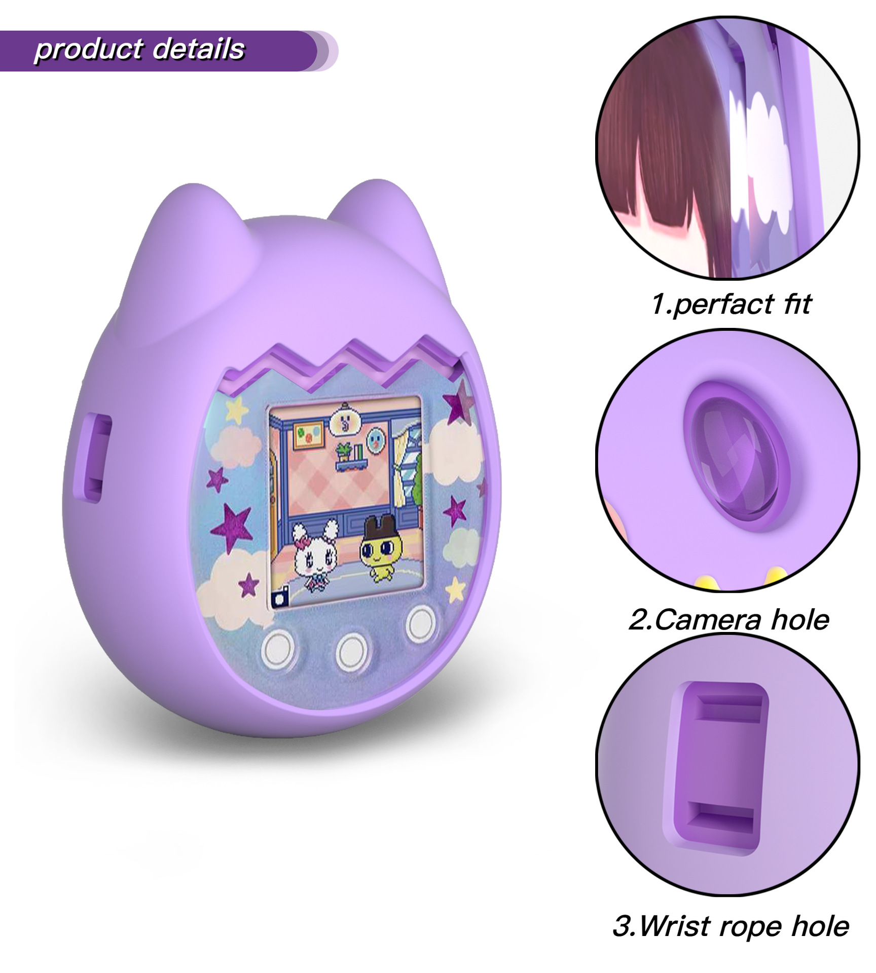 Stoßfeste Silikon-Schutzhülle  – Tamagotchi Electronic Pet Virtual Bewertung und Preis