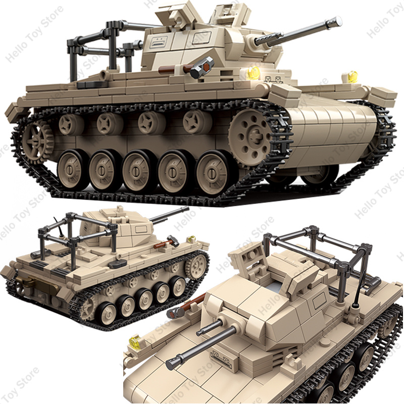 Militärisches Deutsches Armee- – Lego Compatible Military Tank Bewertung und Preis
