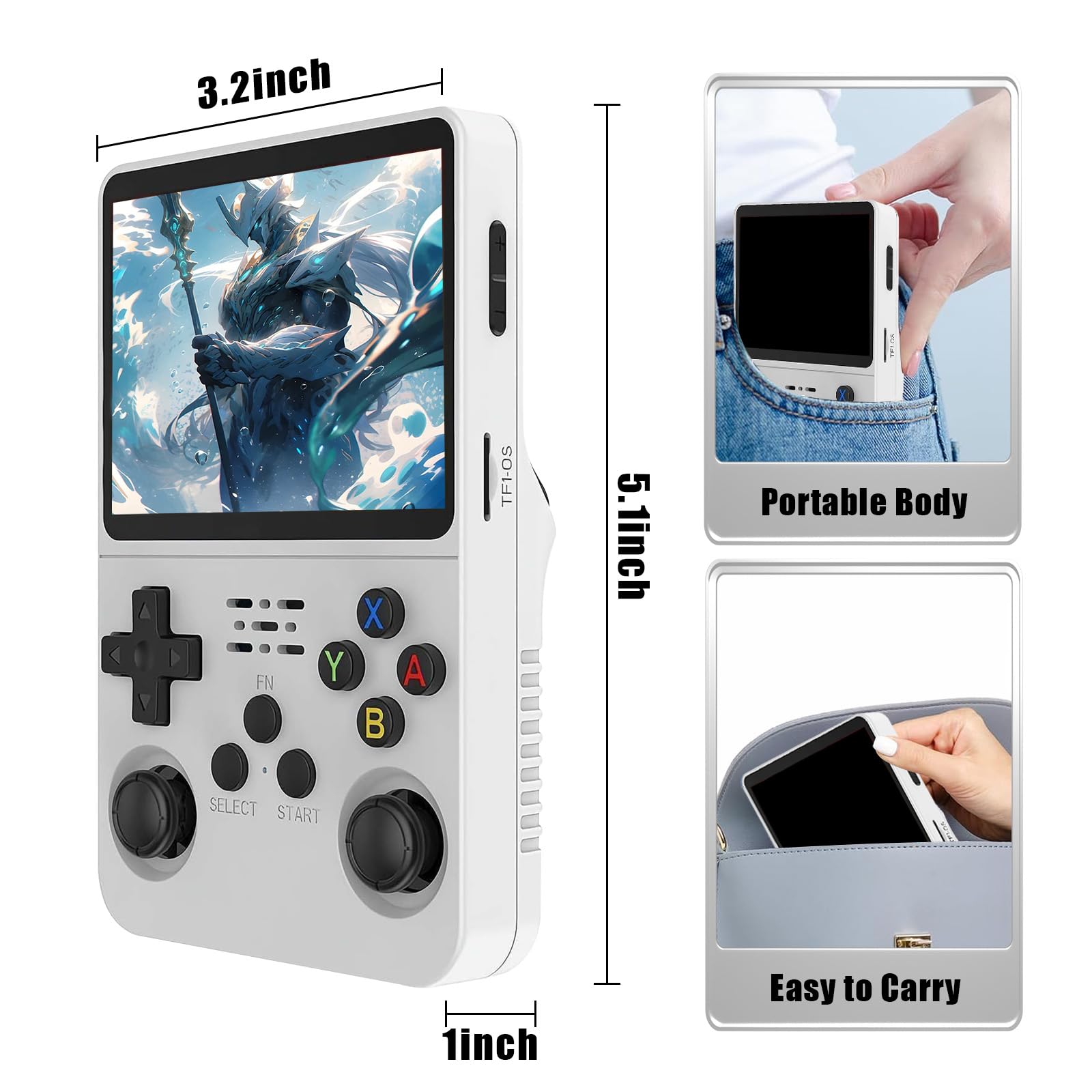R36S Retro Handheld-Spielkonso – Retro Handheld Game Console R36S Bewertung und Preis