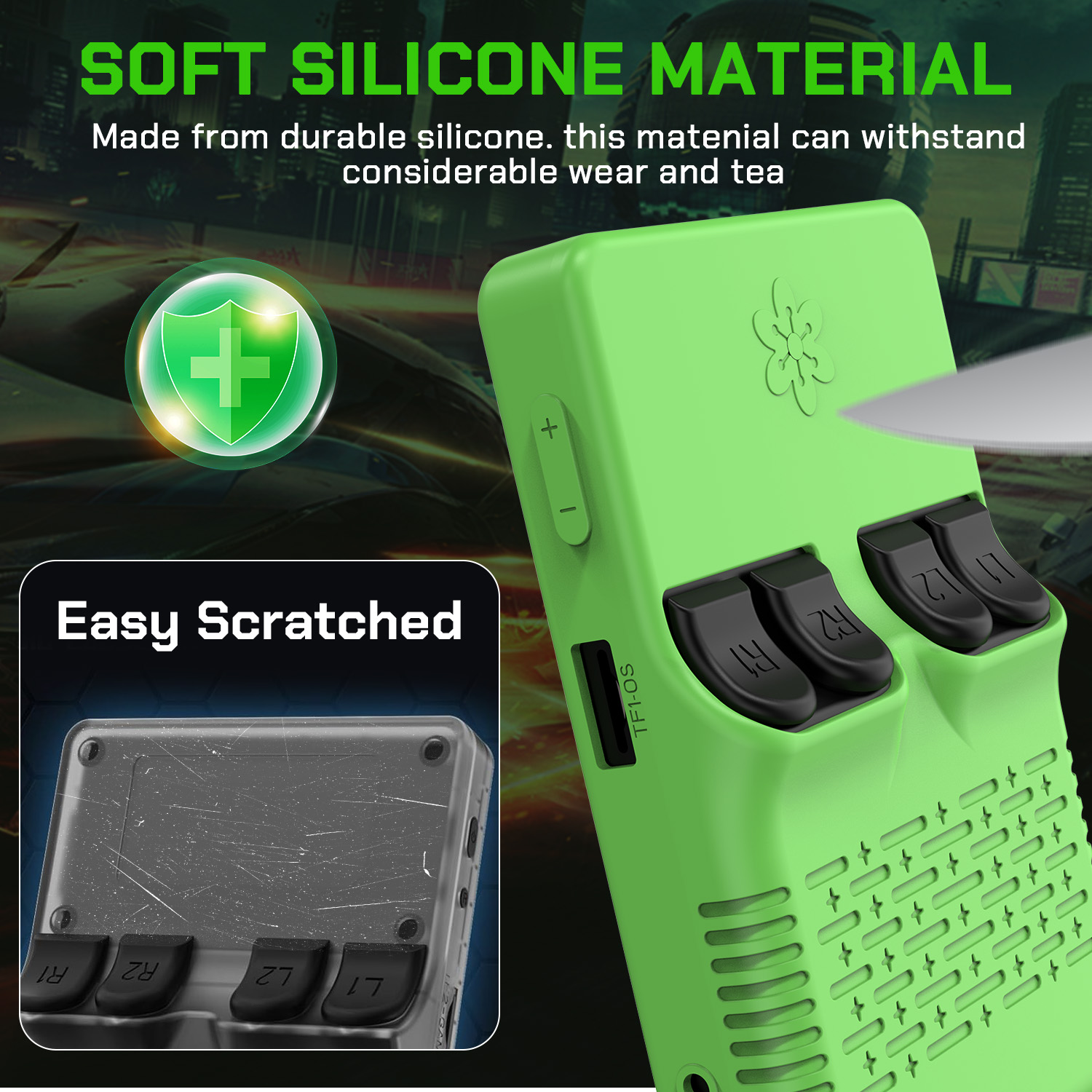 Silikon Anti-Kratz-Schutzhülle – Retro Handheld Game Console R36S Bewertung und Preis