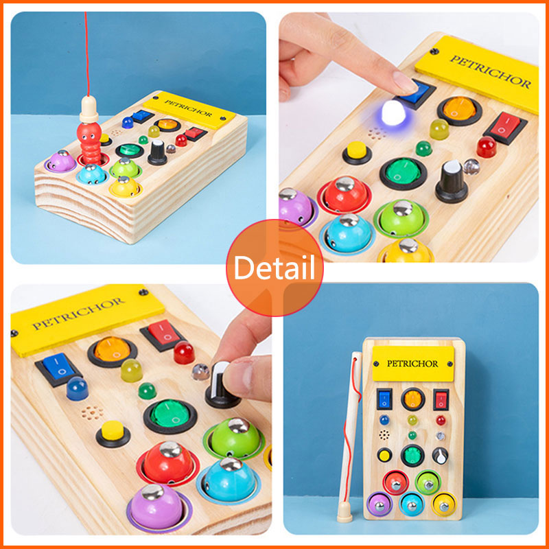 Montessori beschäftigt Board s – Montessori Wooden Busy Board Toddler Bewertung und Preis