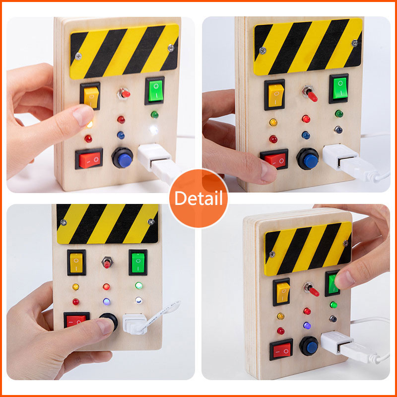 Montessori beschäftigt Board s – Montessori Wooden Busy Board Toddler Bewertung und Preis