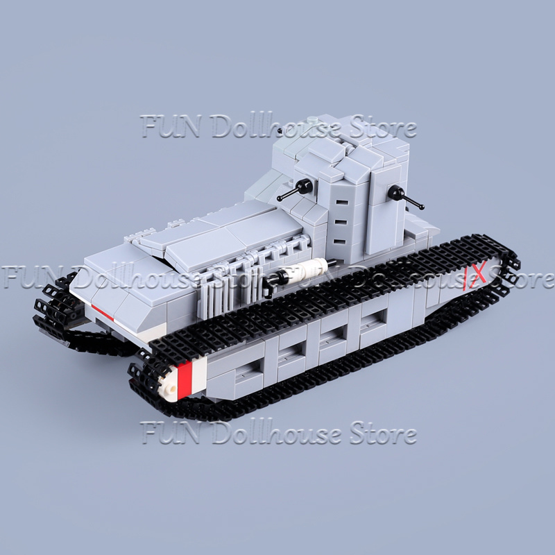 MOC WW1 Militär Armee Soldaten – Lego Compatible Military Tank Bewertung und Preis