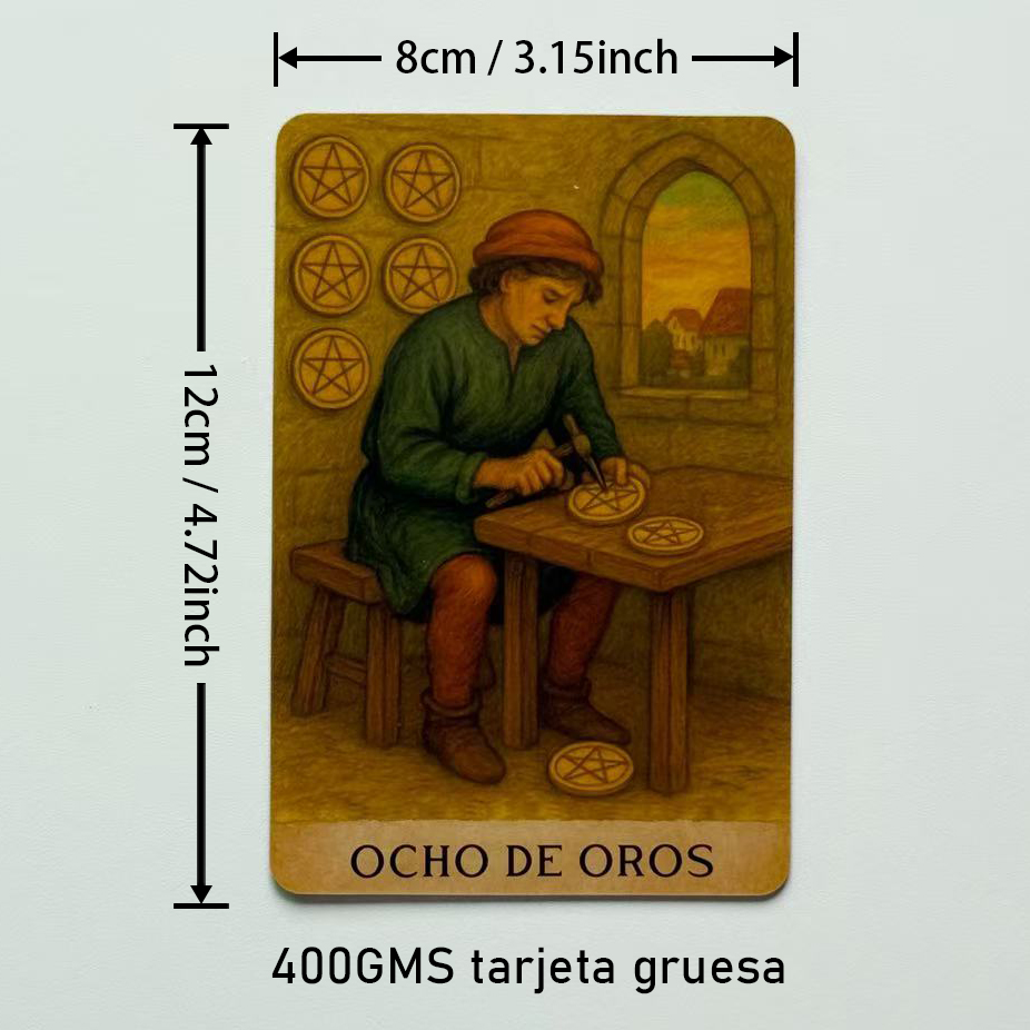 Spanisches Tarot-Deck, klassis – Tarot Cards Deck With Guidebook Bewertung und Preis