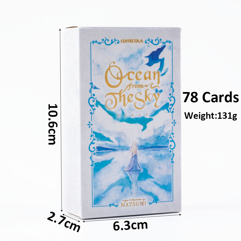 10,3*6 cm großes handgemaltes  – Tarot Cards Deck With Guidebook Bewertung und Preis
