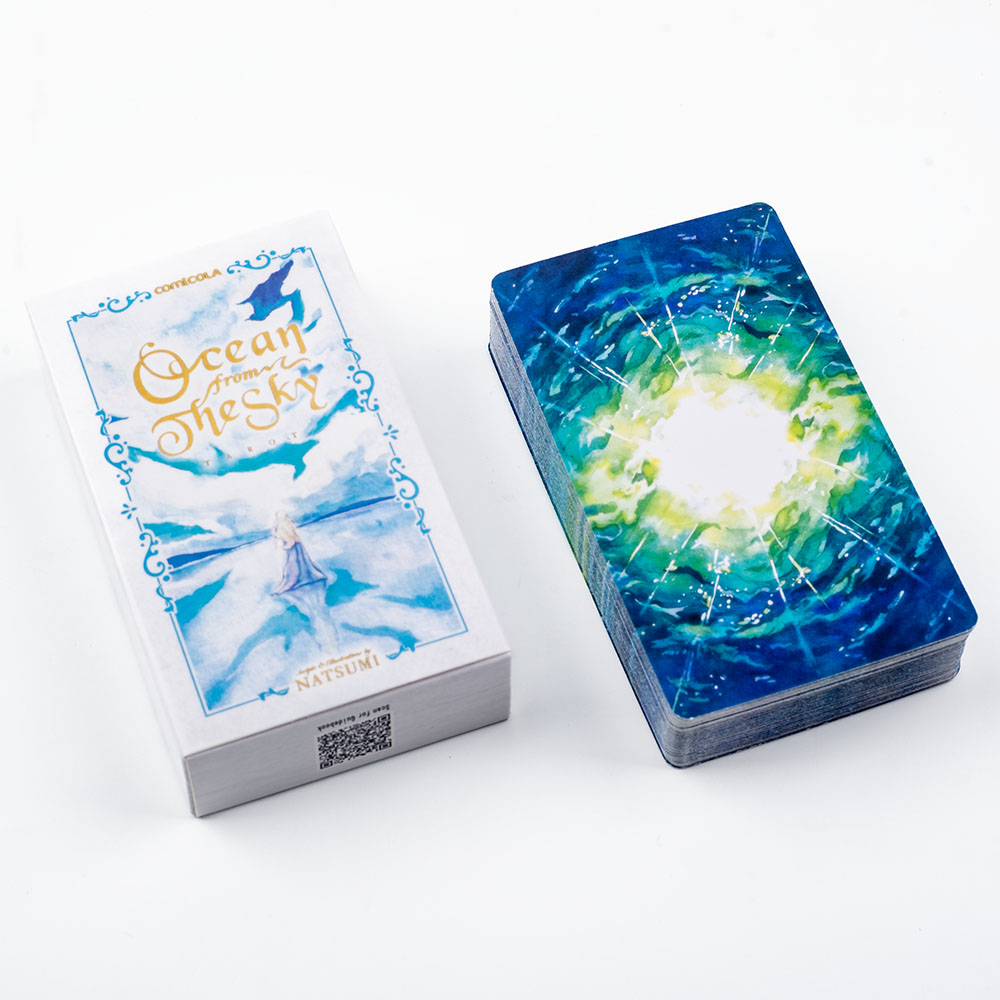 10,3*6 cm großes handgemaltes  – Tarot Cards Deck With Guidebook Bewertung und Preis