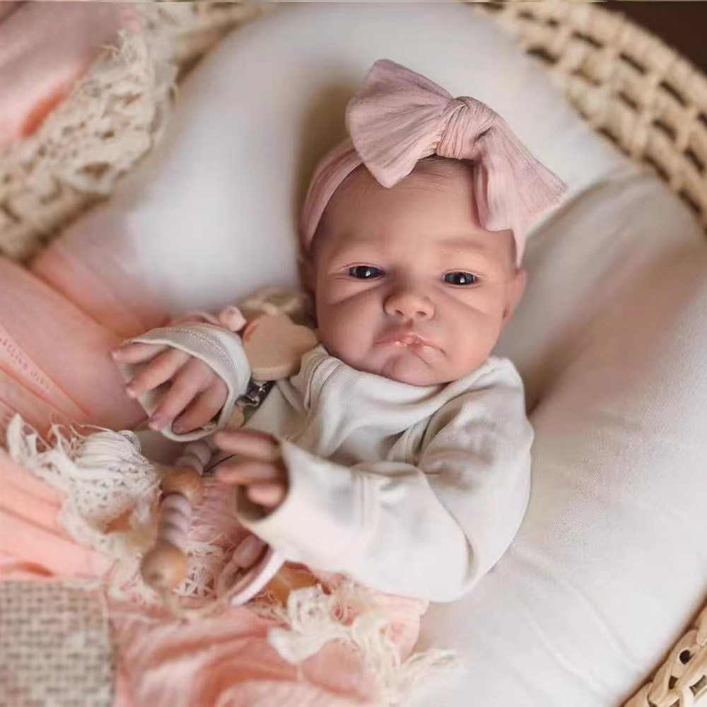 48CM Reborn Silikonpuppen Augu – Reborn Baby Doll Silicone Realistic Bewertung und Preis
