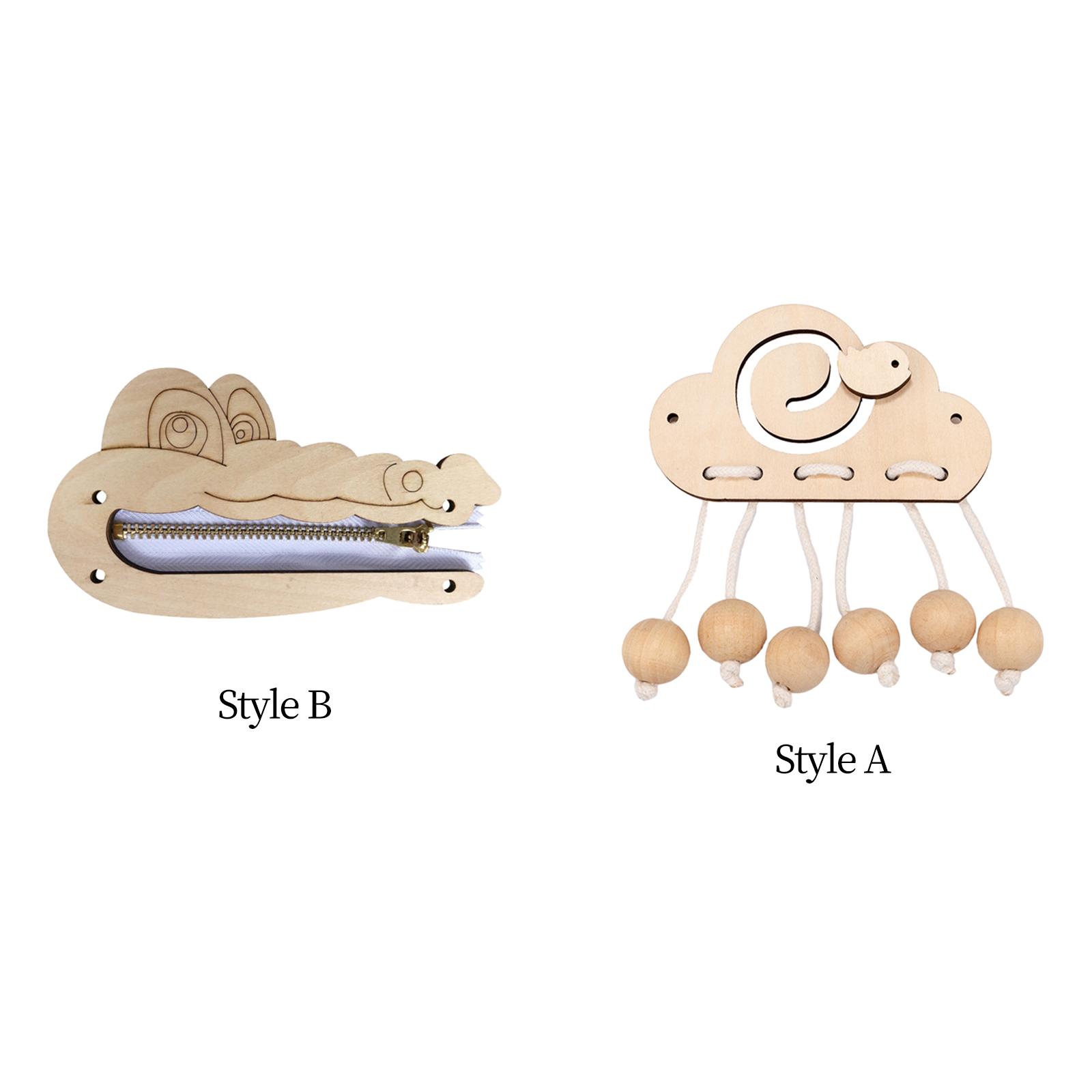 Hölzernes Montessori-Aktivität – Montessori Wooden Busy Board Toddler Bewertung und Preis