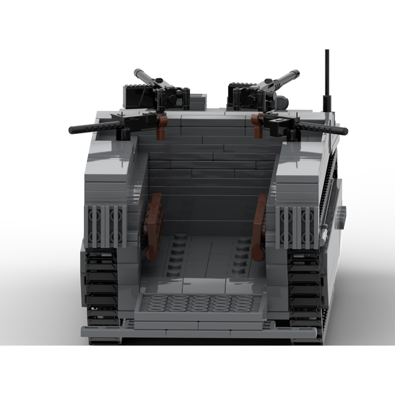 LVT-4 Moderne Militärpanzer-Mo – Lego Compatible Military Tank Bewertung und Preis