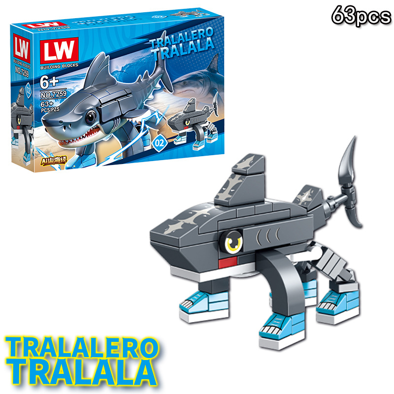 Anime Italienische Brainrot Tr – Anime Action Figure Blind Box Bewertung und Preis