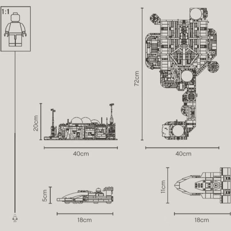 Günstigste The City Eisley-Can – Building Blocks Bewertung und Preis