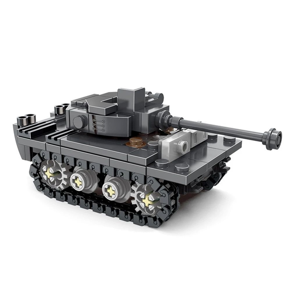Weltkriegs-Armee Militärsoldat – Lego Compatible Military Tank Bewertung und Preis