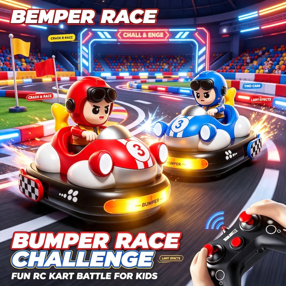 RC Kollisions-Bumper-Car-Spiel – Remote Control Toys Bewertung und Preis