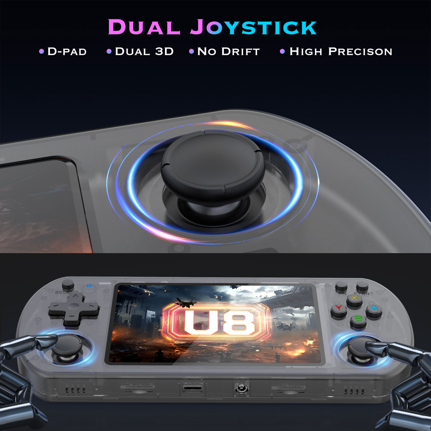 U8 Retro Handheld-Videospielko – Retro Handheld Game Console R36S Bewertung und Preis