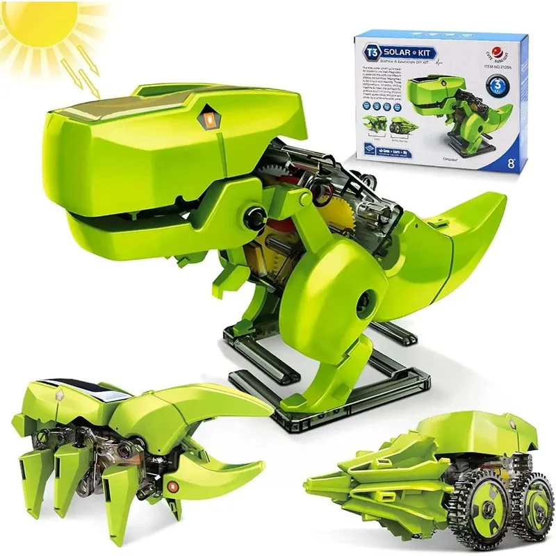 3-in-1 Solar-Roboter-Bausatz,  – Stem Solar Robot Kit For Kids Bewertung und Preis