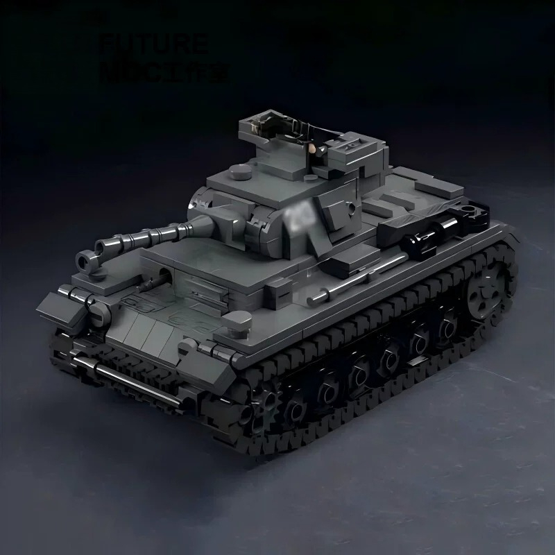 MOC WW2 F-Typ Schwerer Panzer  – Lego Compatible Military Tank Bewertung und Preis