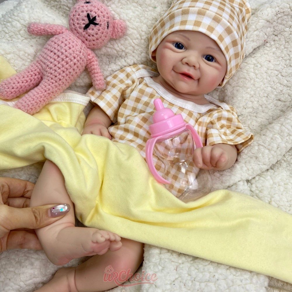 Lebensechte Silikon-Reborn-Pup – Reborn Baby Doll Silicone Realistic Bewertung und Preis