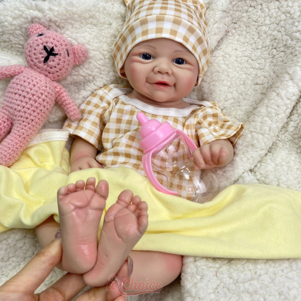 Lebensechte Silikon-Reborn-Pup – Reborn Baby Doll Silicone Realistic Bewertung und Preis