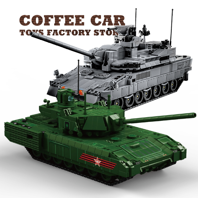 Hauptpanzer T-14 Bausteine Sol – Lego Compatible Military Tank Bewertung und Preis