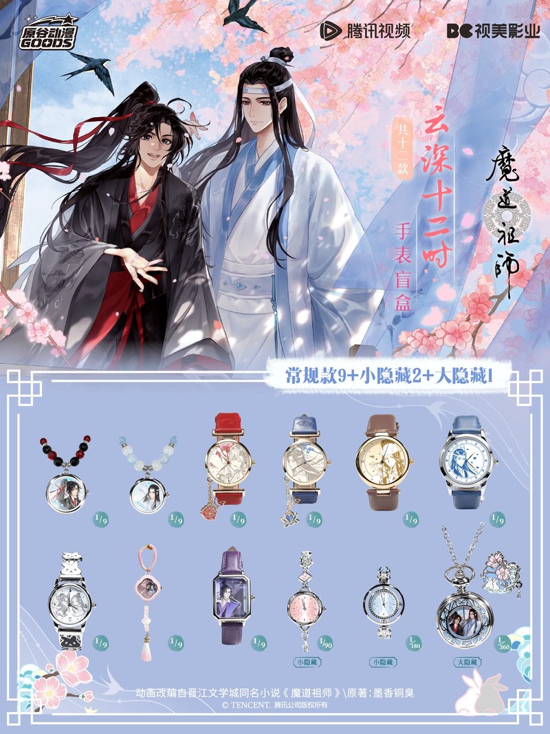 Mdzs Acg Goods The Untamed Uhr – Anime Action Figure Blind Box Bewertung und Preis