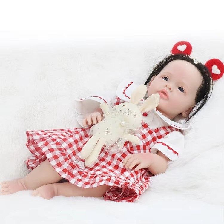 22 Zoll Echte Silikon-Reborn-B – Reborn Baby Doll Silicone Realistic Bewertung und Preis