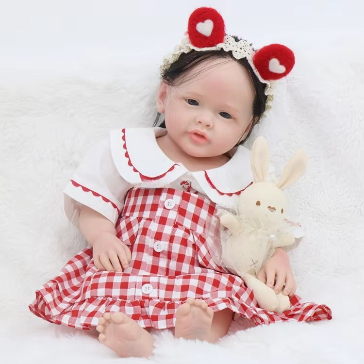 22 Zoll Echte Silikon-Reborn-B – Reborn Baby Doll Silicone Realistic Bewertung und Preis