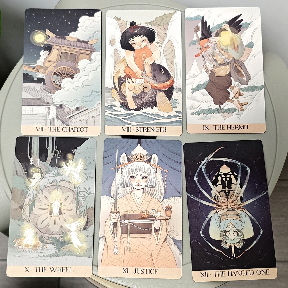 Yokai Tarotkarten 78 Stück Jap – Tarot Cards Deck With Guidebook Bewertung und Preis