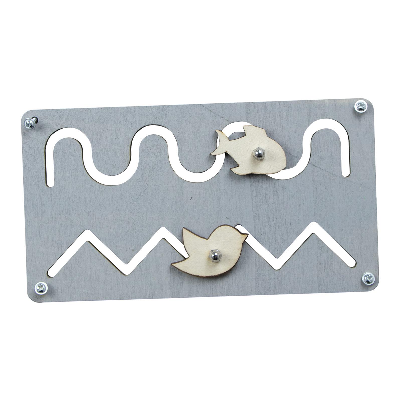 Holz-Busy-Board Material Senso – Montessori Wooden Busy Board Toddler Bewertung und Preis